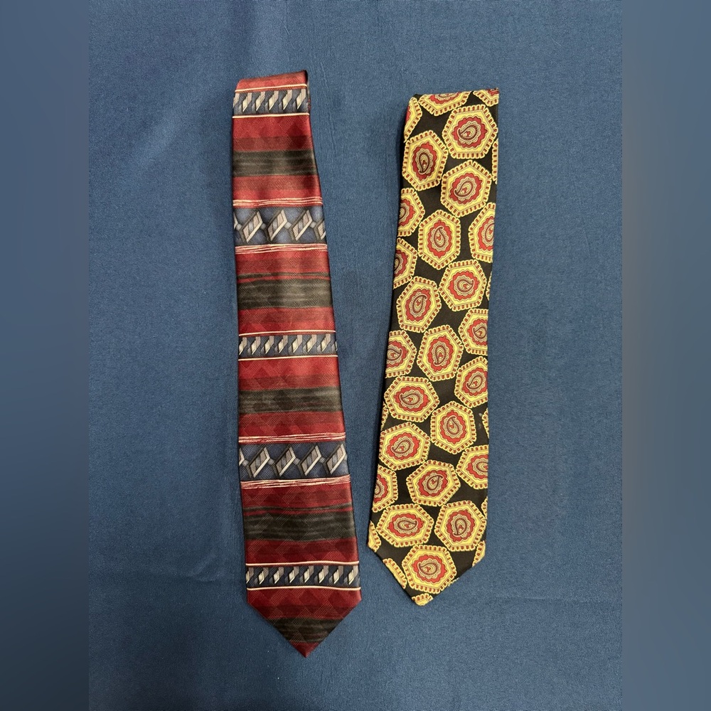 Stylish Multicolor Men's Ties Set
